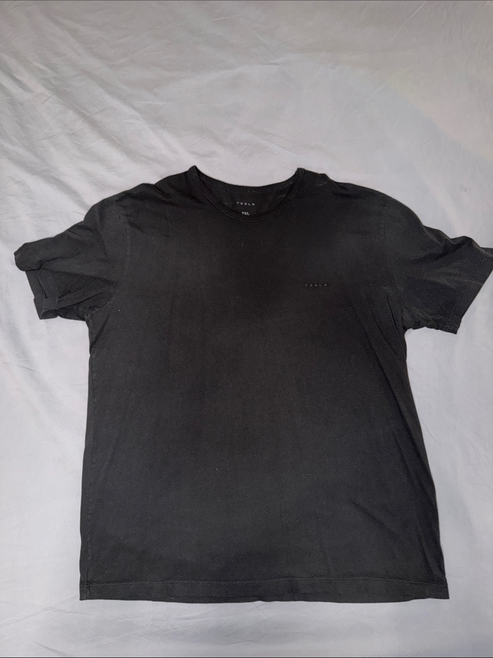 Tesla Black Short-Sleeve Crewneck T-Shirt